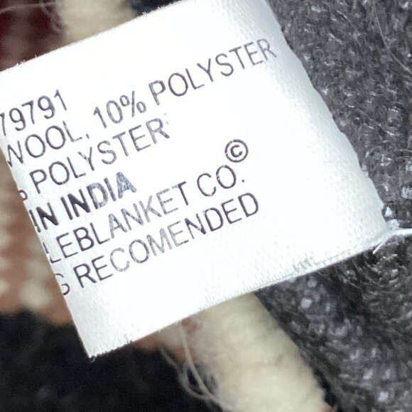 Saddle Blanket Wool Tote Bag - Picture 11 of 12